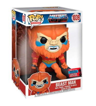BEAST MAN SUPER OVERSIZED / LES MAITRES DE L'UNIVERS / FIGURINE FUNKO POP / EXCLUSIVE NYCC 2020 BEAST MAN SUPER OVERSIZED / LES MAITRES DE L'UNIVERS / FIGURINE FUNKO POP / EXCLUSIVE NYCC 2020