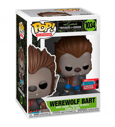 WEREWOLF BART / LES SIMPSONS / FIGURINE FUNKO POP / EXCLUSIVE NYCC 2020