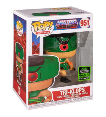TRI-KLOPS / LES MAITRES DE LUNIVERS / FIGURINE FUNKO POP / EXCLUSIVE ECCC 2020 TRI-KLOPS / LES MAITRES DE LUNIVERS / FIGURINE FUNKO POP / EXCLUSIVE ECCC 2020