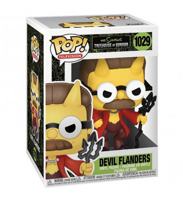 DEVIL FLANDERS / LES SIMPSONS TREEHOUSE OF HORROR / FIGURINE FUNKO POP