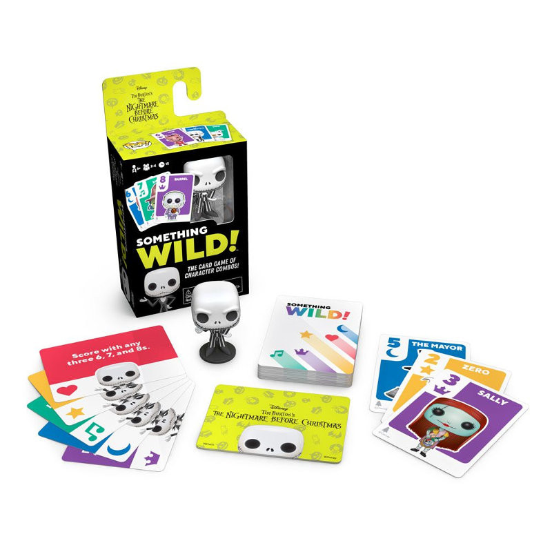 JEU DE CARTE SOMETHING WILD / LETRANGE NOEL DE MR JACK / FIGURINE FUNKO POP