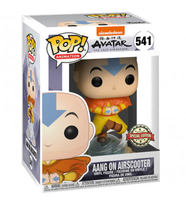 AANG ON AIRSCOOTER / AVATAR NICKOLODEON / FIGURINE FUNKO POP / EXCLUSIVE SPECIAL EDITION