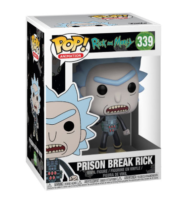 PRISON BREAK RICK / RICK ET MORTY / FIGURINE FUNKO POP PRISON BREAK RICK / RICK ET MORTY / FIGURINE FUNKO POP