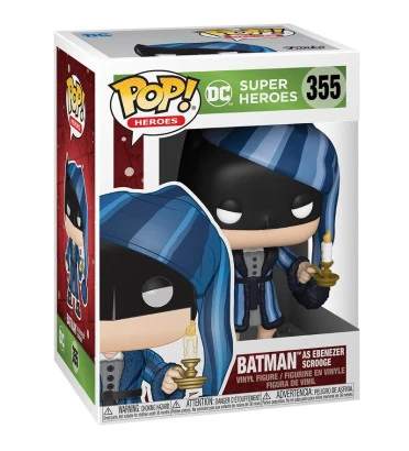 BATMAN AS EBENEZER SCROOGE / SUPER HEROES / FIGURINE FUNKO POP