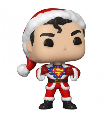 SUPERMAN IN HOLIDAY SWEATER / SUPER HEROES / FIGURINE FUNKO POP