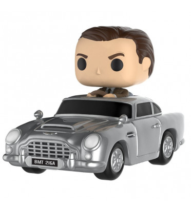 JAMES BOND AVEC ASTON MARTIN DB5 / JAMES BOND / FIGURINE FUNKO POP