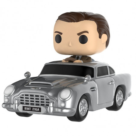 JAMES BOND AVEC ASTON MARTIN DB5 / JAMES BOND / FIGURINE FUNKO POP