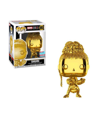 SHURI CHROME / MARVEL STUDIOS / FIGURINE FUNKO POP / EXCLUSIVE NYCC 2018 SHURI CHROME / MARVEL STUDIOS / FIGURINE FUNKO POP / EXCLUSIVE NYCC 2018