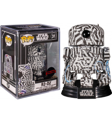 R2-D2 FUTURA / STAR WARS / FIGURINE FUNKO POP / EXCLUSIVE SPECIAL EDITION