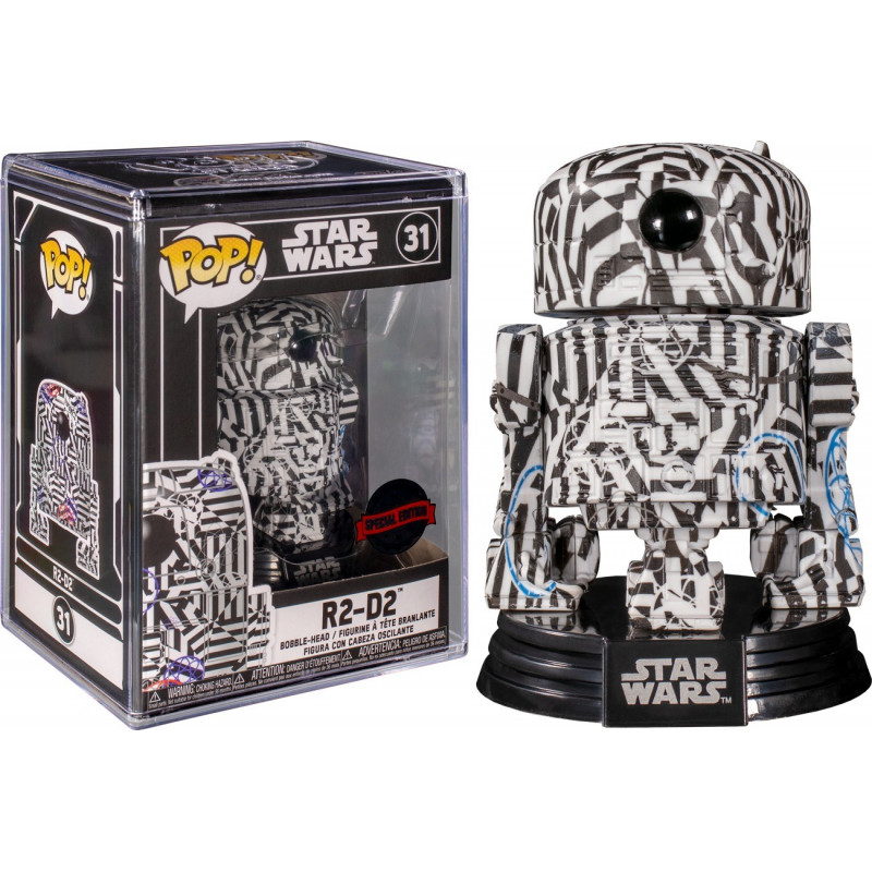 R2-D2 FUTURA / STAR WARS / FIGURINE FUNKO POP / EXCLUSIVE SPECIAL EDITION