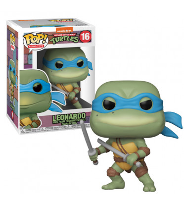 LEONARDO DOUBLE EPEE / LES TORTUES NINJA / FIGURINE FUNKO POP