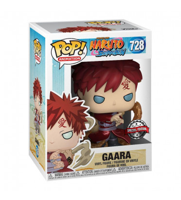 GAARA METTALIC / NARUTO / FIGURINE FUNKO POP / EXCLUSIVE SPECIAL EDITION