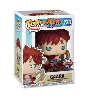 GAARA METTALIC / NARUTO / FIGURINE FUNKO POP / EXCLUSIVE SPECIAL EDITION