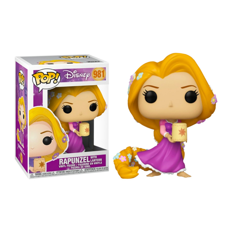 Figurine Raiponce Avec Lanterne / Raiponce / Funko Pop Disney 981 /  Exclusive Spécial Edition