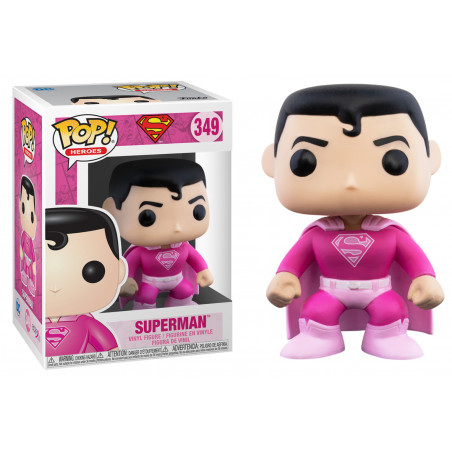 SUPERMAN OCTOBRE ROSE / DC COMICS / FIGURINE FUNKO POP