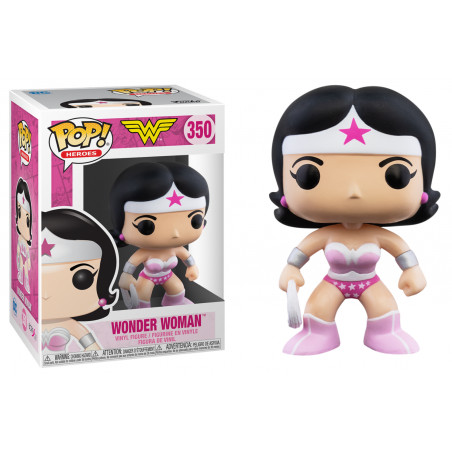 WONDER WOMAN OCTOBRE ROSE / DC COMICS / FIGURINE FUNKO POP