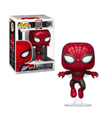 SPIDER-MAN METALLIC FIRST APPEARANCE / MARVEL 80 YEARS / FIGURINE FUNKO POP / EXCLUSIVE SPECIAL EDTION