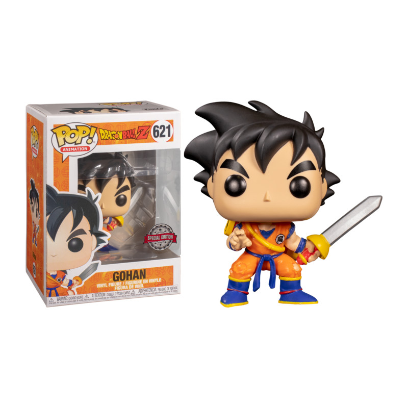 YOUNG GOHAN AVEC EPEE / DRAGON BALL / FIGURINE FUNKO POP / EXCLUSIVE SPECIAL EDTION