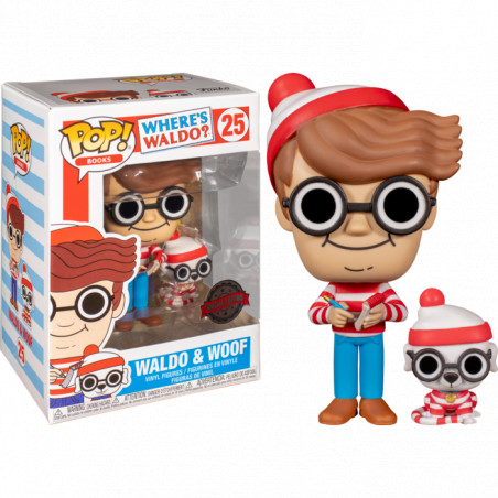 CHARLIE ET WOOF / OU EST CHARLIE / FIGURINE FUNKO POP / EXCLUSIVE SPECIAL EDITION