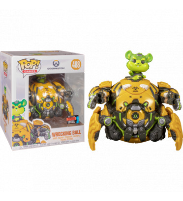 TOXIC WRECKING BALL OVERSIZED / OVERWATCH / FIGURINE FUNKO POP / EXCLUSIVE NYCC 2019