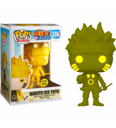 NARUTO SIX PATH YELLOW / NARUTO / FIGURINE FUNKO POP / EXCLUSIVE SPECIAL EDITION / GITD