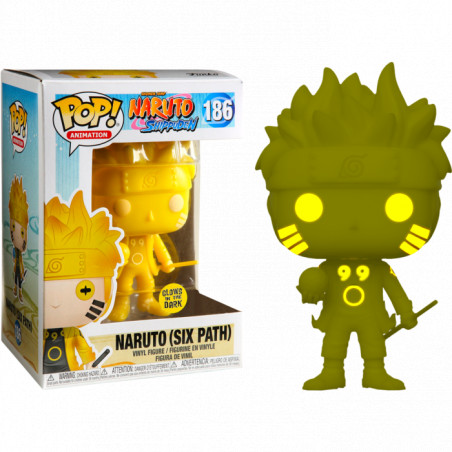 NARUTO SIX PATH YELLOW / NARUTO / FIGURINE FUNKO POP / EXCLUSIVE SPECIAL EDITION / GITD