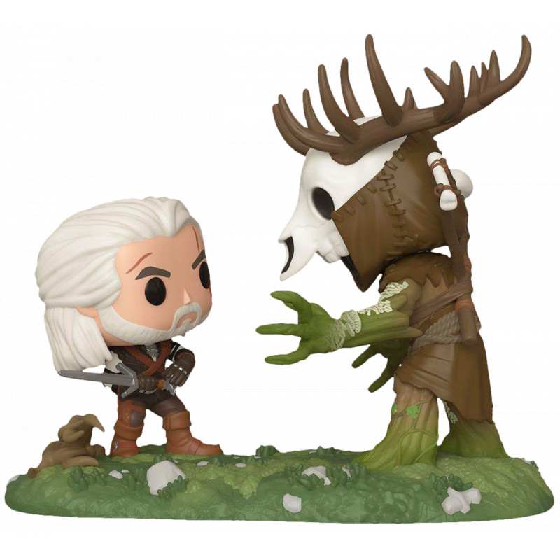 GERALT VS LESHEN / THE WITCHER MOVIE MOMENTS / FIGURINE FUNKO POP / EXCLUSIVE SPECIAL EDITION