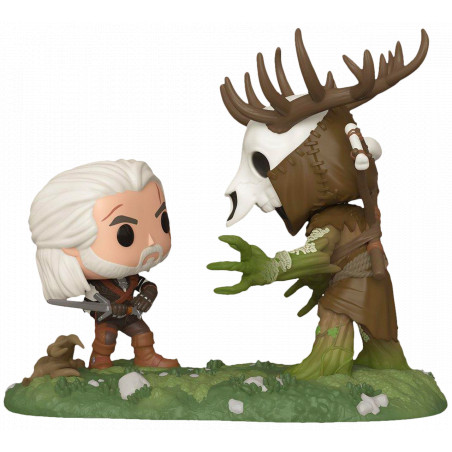GERALT VS LESHEN / THE WITCHER MOVIE MOMENTS / FIGURINE FUNKO POP / EXCLUSIVE SPECIAL EDITION