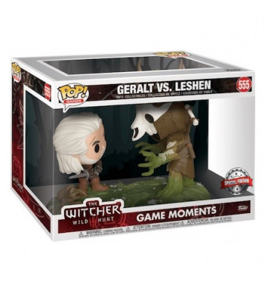 GERALT VS LESHEN / THE WITCHER MOVIE MOMENTS / FIGURINE FUNKO POP / EXCLUSIVE SPECIAL EDITION