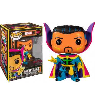 DOCTOR STRANGE / BLACK LIGHT / FIGURINE FUNKO POP / EXCLUSIVE SPECIAL EDITION