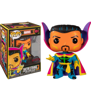 DOCTOR STRANGE / BLACK LIGHT / FIGURINE FUNKO POP / EXCLUSIVE SPECIAL EDITION DOCTOR STRANGE / BLACK LIGHT / FIGURINE FUNKO POP / EXCLUSIVE SPECIAL EDITION