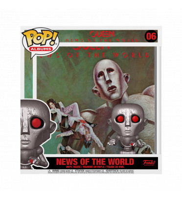 NEWS OF THE WORLD / QUEEN / FIGURINE FUNKO POP