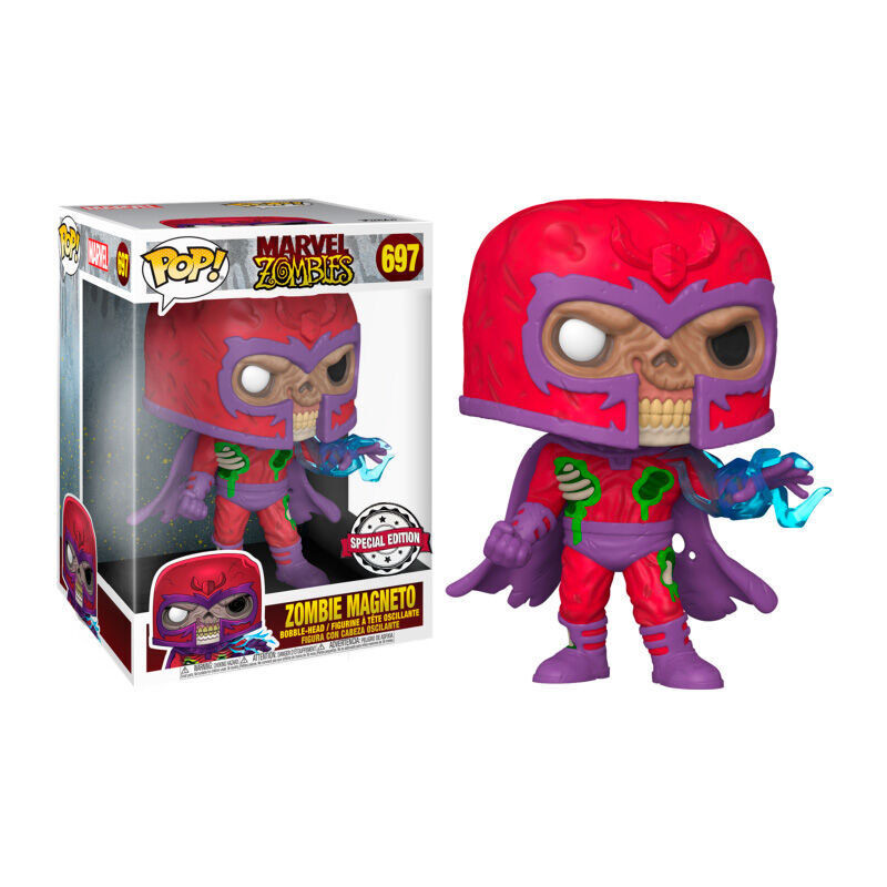 ZOMBIE MAGNETO SUPER OVERSIZED / MARVEL ZOMBIES / FIGURINE FUNKO POP / EXCLUSIVE SPECIAL EDITION