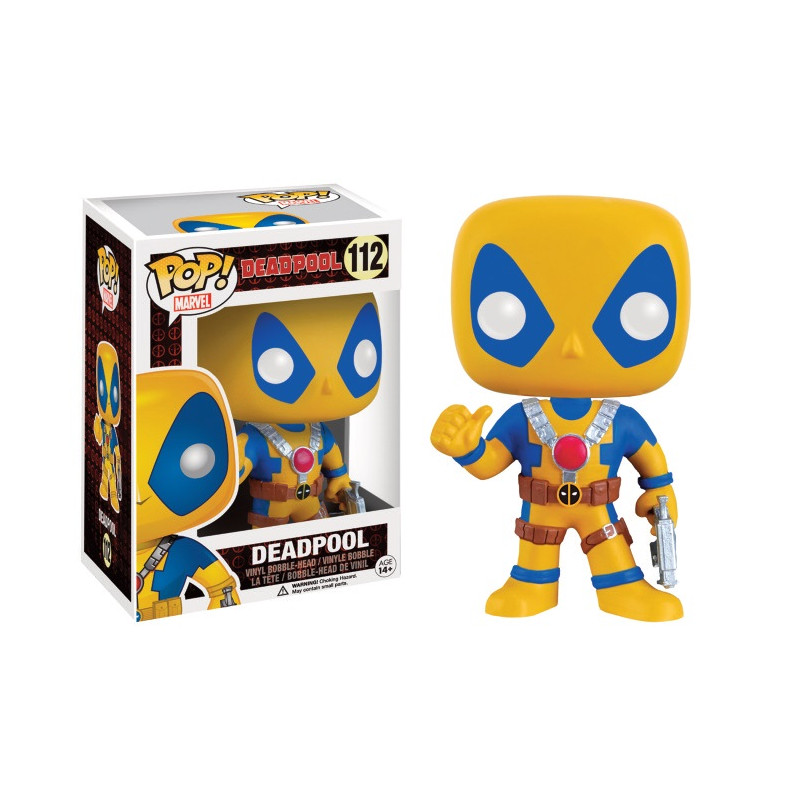 DEADPOOL YELLOW / DEADPOOL / FIGURINE FUNKO POP