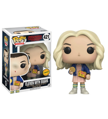 ELEVEN WITH EGGOS / STRANGER THINGS / FIGURINE FUNKO POP / CHASE