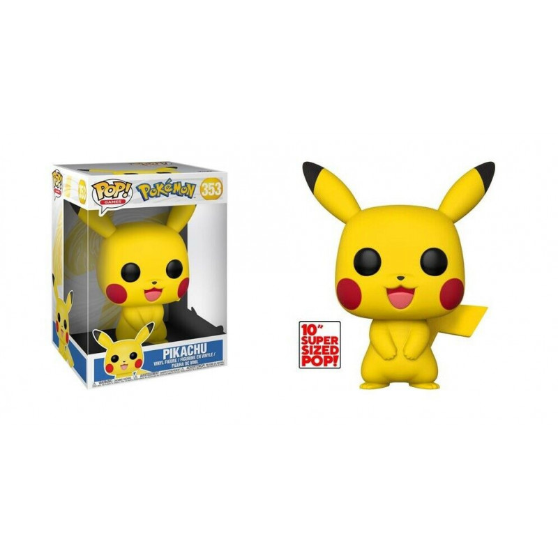 PIKACHU SUPER OVERSIZED / POKEMON / FIGURINE FUNKO POP