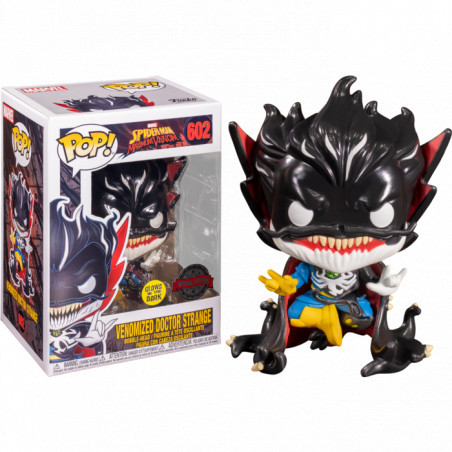 VENOMIZED DOCTOR STRANGE / SPIDERMAN MAXIMUM VENOM / FIGURINE FUNKO POP / EXCLUSIVE SPECIAL EDITION / GITD