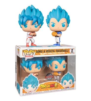 2 PACK GOKU ET VEGETA BASEBALL / DRAGON BALL SUPER / FIGURINE FUNKO POP / EXCLUSIVE SPECIAL EDITION 2 PACK GOKU ET VEGETA BASEBALL / DRAGON BALL SUPER / FIGURINE FUNKO POP / EXCLUSIVE SPECIAL EDITION