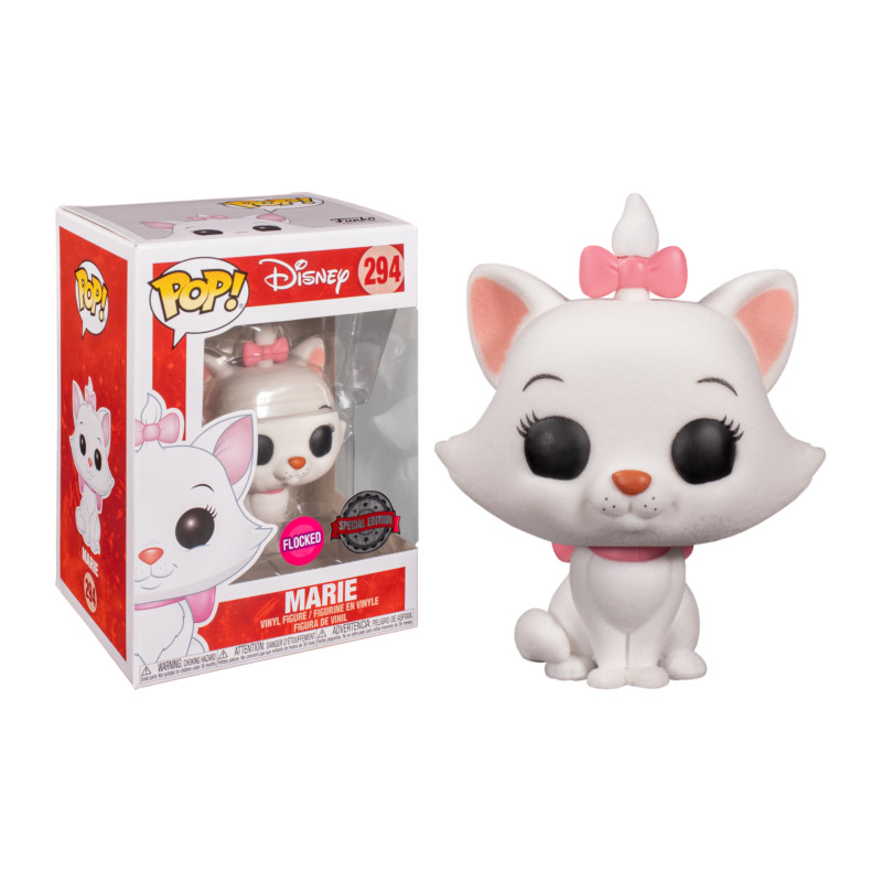 MARIE / LES ARISTOCHATS / FIGURINE FUNKO POP / EXCLUSIVE SPECIAL EDITION / FLOCKED