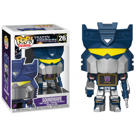 SOUNDWAVE / TRANSFORMERS / FIGURINE FUNKO POP