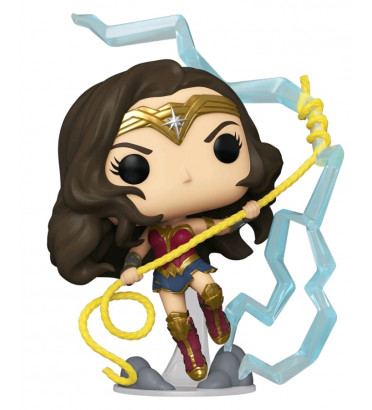 WONDER WOMAN LIGHTNING / WONDER WOMAN 1984 / FIGURINE FUNKO POP / EXCLUSIVE NYCC 2020 / GITD