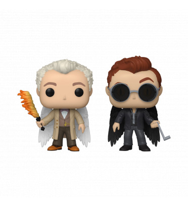 2 PACK AZIRAPHALE AND CROWLEY / GOOD OMENS / FIGURINE FUNKO POP / SPECIALTY SERIES