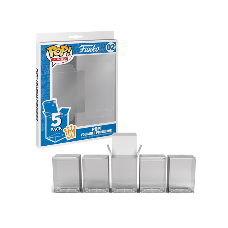 PACK DE 5 PROTECTEUR SOUPLE FUNKO / FIGURINE FUNKO POP