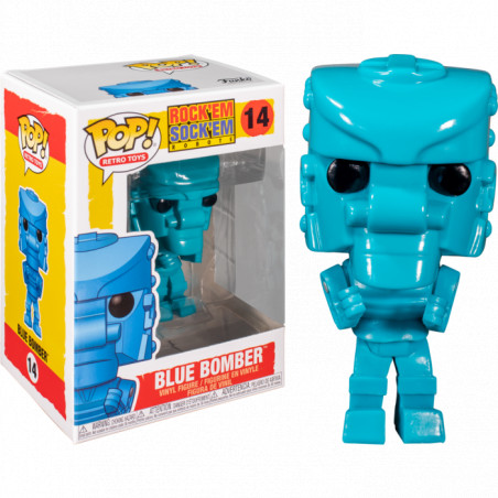 BLUE BOMBER / ROCK EM SOCK EM ROBOTS / FIGURINE FUNKO POP