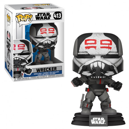 WRECKER / STAR WARS CLONE WARS / FIGURINE FUNKO POP