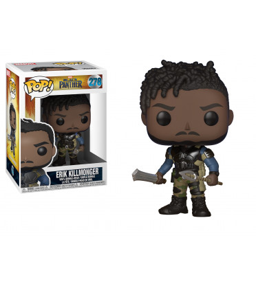 ERIK KILLMONGER / BLACK PANTHER / FIGURINE FUNKO POP