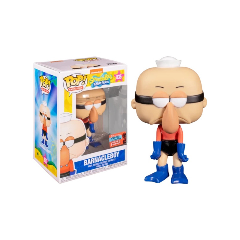 BARNACLE BOY / BOB LEPONGE / FIGURINE FUNKO POP / EXCLUSIVE NYCC 2020