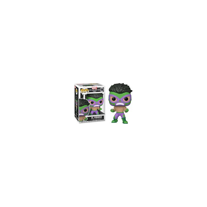 EL FURIOSO HULK / MARVEL LUCHADORES / FIGURINE FUNKO POP