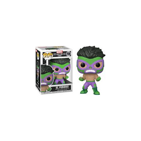 EL FURIOSO HULK / MARVEL LUCHADORES / FIGURINE FUNKO POP