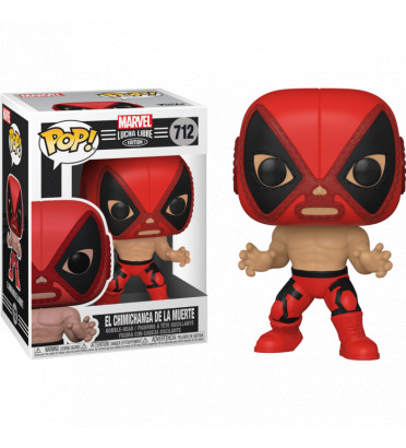 EL CHIMICHANGA DE LA MUERTE DEADPOOL / MARVEL LUCHADORES / FIGURINE FUNKO POP